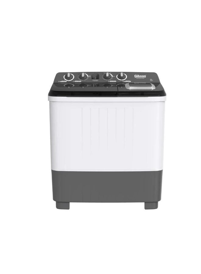 GIBSON Twin Tub Washing Machine,7 kg, White - Image 2